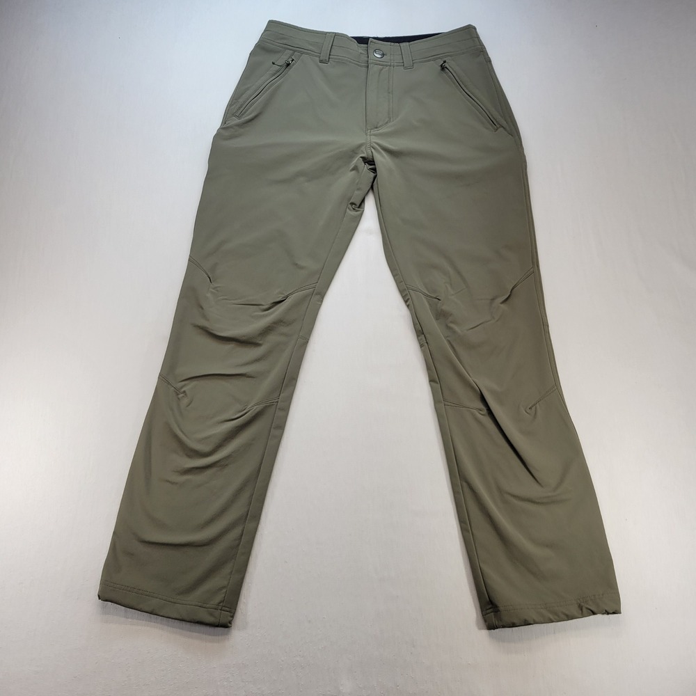 KUHL Transcendr Pant Mens 32x32 Green Softshell Technical Hiking Outdoor